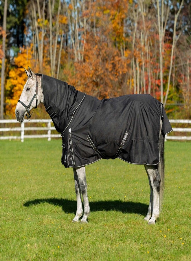 Equinavia Norse Turnout Neck Cover No Fill | 600 Denier - Black - S - Image 4